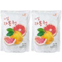 두레원 리얼 자몽청(슬라이스) 2kg 2개묶음