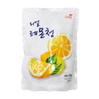 두레원 리얼 레몬청(슬라이스) 2kg