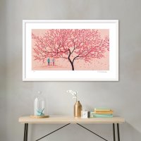 In Full Bloom (30 Editions), 박구환 판화 액자추가가능