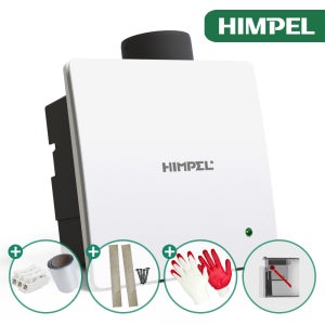 힘펠 제로크 욕실 화장실 환풍기 HV3-80X MD-N 아파트 전동댐퍼 고장 교체