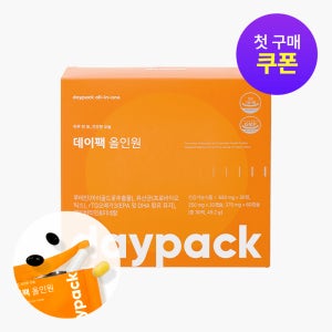 [10%추가적립] 데이팩 올인원 한포영양제 유산균 오메가3 30포, 1개