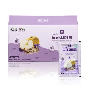 진안고원농산 부자농부 3년근 더진한 도라지배즙 17% 90ml 30포