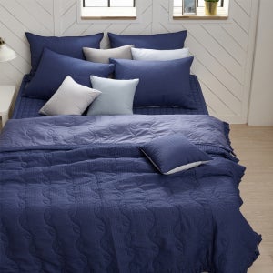 모네 쿨시어서커 여름누빔이불베개세트S/Q