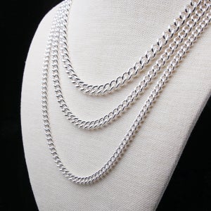 남자 실버 체인 은목걸이 / 8.3mm 두꺼운 순은 목걸이 남친선물