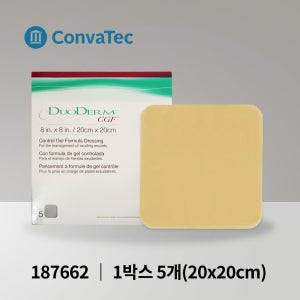 콘바텍 듀오덤 CGF 상처 드레싱 187662 20x20cm 5매 습윤밴드