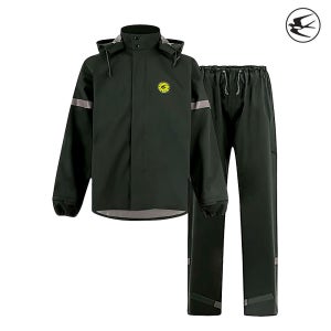 제비표 라이딩 전용 오토바이 배달 우의 튼튼한 레인 코트 MC-1100