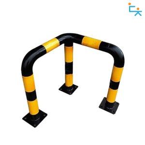 스틸 코너 볼라드 앙카식 코너가드 76파이 x H500 x L600