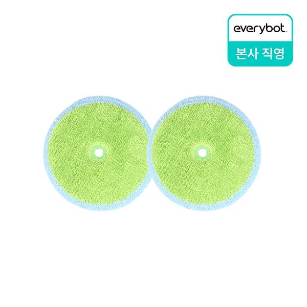 에브리봇 물걸레 로봇청소기 전용 악세서리 극세사 걸레 1팩(2개입/3개입)