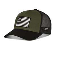 FLAG SNAPBACK (MILITARY) 알파인스타(alpinestars) 알파인스타스냅백 레이싱 모자 캡 스냅백 드라이빙 BTS 팀복 단 포뮬러 E 방탄 서킷