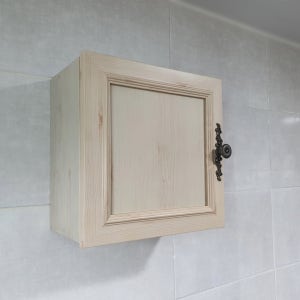 당일출고)A6마트 엔틱 미니 욕실장 아이보리 / 미니장 / 수납장