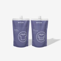 [set] 버틀러 프로바이오틱스 리필 세탁세제(듀드랍) 500ml + EQ free 섬유유연제(듀드랍) 500ml