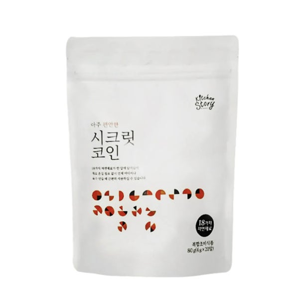 시크릿코인 코인육수 동전 육수 한알 자연 고체 명장 빅마마 이혜정