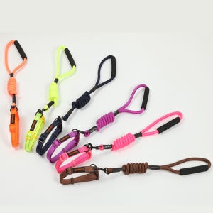 안전 튼튼한 애견 목줄 리드줄 세트 프리미엄 형광 네온 NEON컬러 스펀지 손잡이 강아지