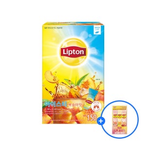 립톤 아이스티 스틱 복숭아 14g x 150개입 + 콤부차 3개입