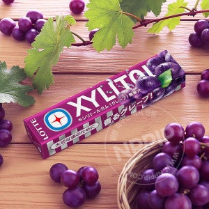 롯데 자일리톨 껌 포도맛