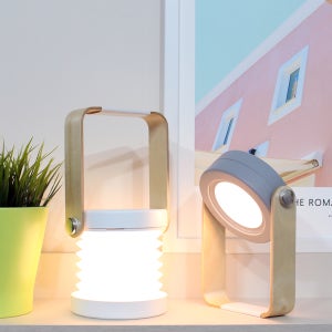 LED 폴딩 랜턴 USB 충전식 3단 밝기