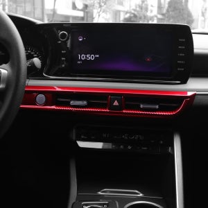 K5 DL3 센터페시아 송풍구 커버 실내 튜닝 용품 레드