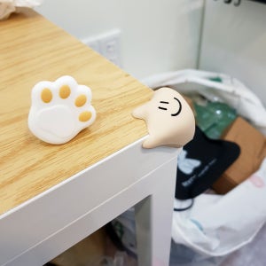 담앤드솜 안전 모서리 보호대 가구 벽 문 책상 식탁 코너보호 쿠션가드 충격방지 아기