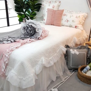 마틸다 순면 워싱 베드 스프레드 침대스프레드