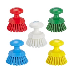 바이칸 원형솔 하드 3885 다라이 바구니 강판 커피머신 찌꺼기 세척 청소 솔 브러쉬