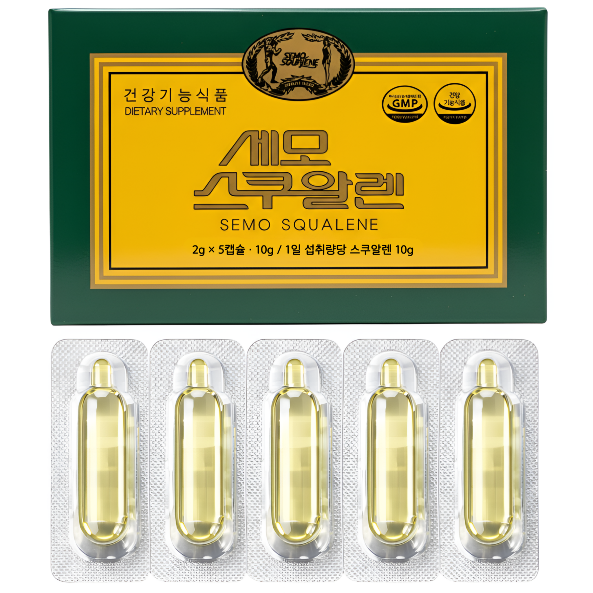 세모<b>스쿠알렌</b> 2g x 5캡슐