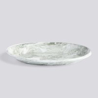 [HAY] Soft Ice Oval Dish, Green