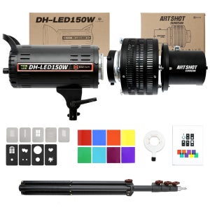 고보 옵티컬 아트샷 지속광 촬영 스튜디오 조명 세트 KIT-SUNAT02