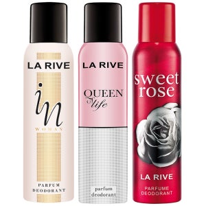 [공식수입] 라리브 우먼 퍼퓸 데오드란트 3종 (인우먼+퀸+스윗로즈) 150mlx3종