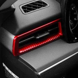 K5 DL3 사이드 송풍구 커버 실내 튜닝 용품 레드