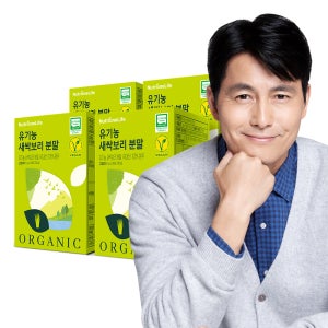 뉴트리원 정우성 유기농 새싹보리 스틱 분말 폴리코사놀 30포, 4개