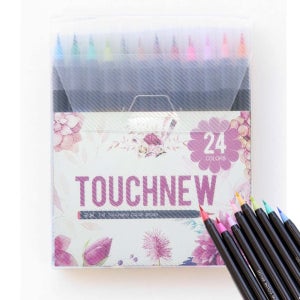 TOUCHNEW 수성 컬러붓펜 24색