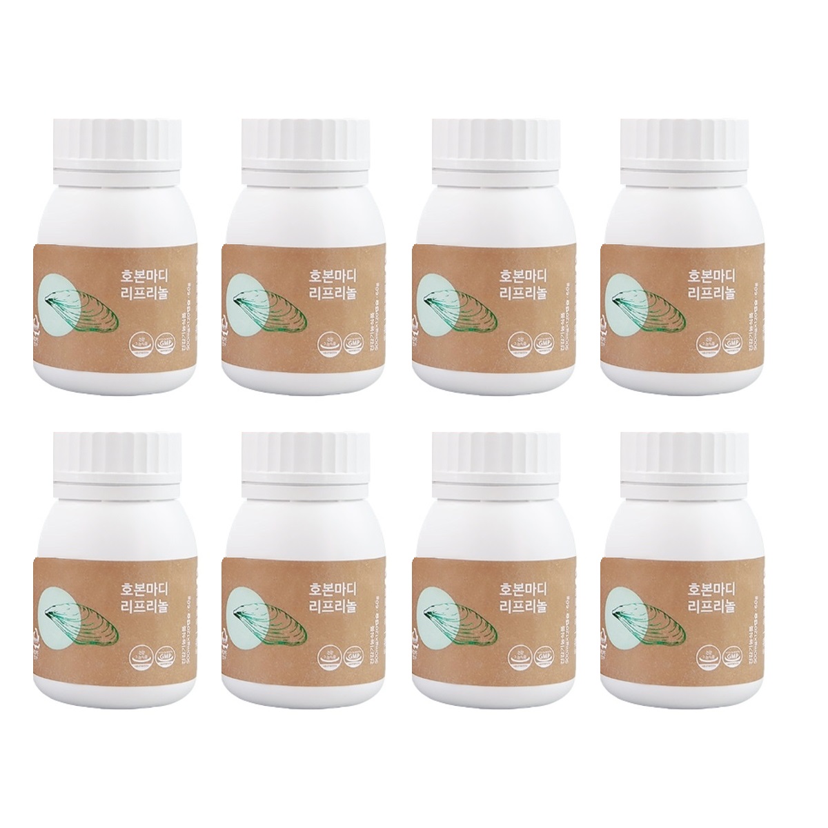 <b>세모</b> 호본마디 리프리놀 500mg x 120캡슐 8병