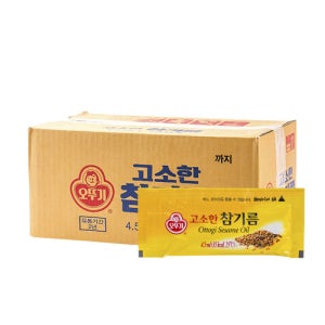 오뚜기 고소한참기름 일회용 1박스 (4.5ml X 1000개)
