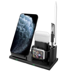 VOLME 유엠2(UM2) 3in1 올인원 아이폰 애플워치 에어팟 동시충전 충전독 거치대