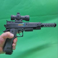 E011/전자총/장난감총/장난감권총/사운드불빛전자총