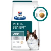 힐스 캣 w/d wd 1.5kg 새포장 Multi Benefit 고양이 비만 당뇨 사료