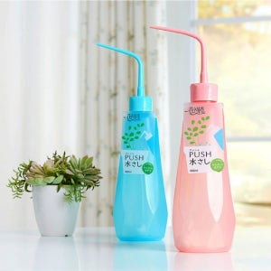 푸시형 물조리개 2color 화분 핸디 물뿌리개