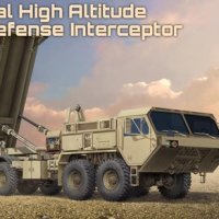 01054 1/35 Terminal High Altitude Area Defence Missile Interceptor (THAAD)사드