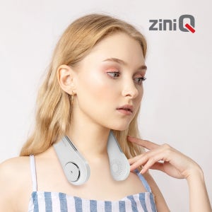 ZINI Q (지니큐) FN-300T 날개없는 휴대용 넥밴드 목 선풍기 3단계 풍량 조절