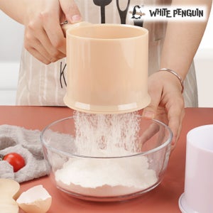 [국내발송] 밀가루채 밀가루체 계량 반자동체