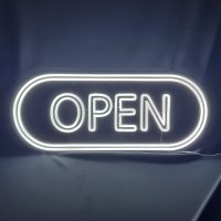 오픈네온간판, open 네온사인, 네온플렉스 , 네온싸인, 오픈선물 주문제작 집들이선물