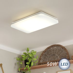 LED 씨엘 직사각 방등 50W (중간띠 / 하단띠 2가지 타입)