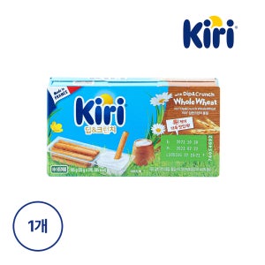 끼리 크림치즈 과자 사무실 어린이 간식 딥앤크런치 통밀(3입), 105g, 1개