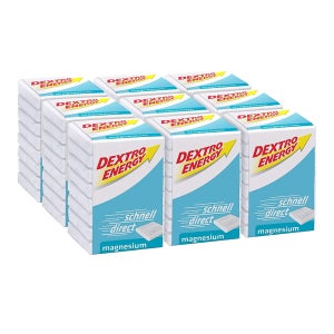 덱스트로 에너지 그레이프 슈가 8개입 9팩 마그네슘 Dextro Energy Grape Sugar, Pack of 9