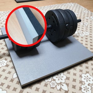 덕진스펀지 데드리프트매트 충격흡수 밸런스 소음방지 패드 420mmx340mmx36T / 2장
