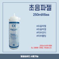 초음파 피부관리 초음파젤 에코소닉 250mlx6ea 마사지겔