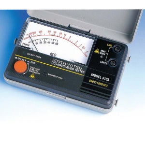 KYORITSU 3165 교리츠 아날로그 메가테스터기(500V, 절연저항계)