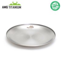에이엠지티타늄 샌딩 플레이트 티탄 캠핑접시 캠핑용품 AMG TITANIUM
