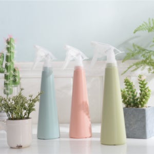 파스텔 분무기 3color 화분 핸디 물뿌리개 원예용 소형 미니