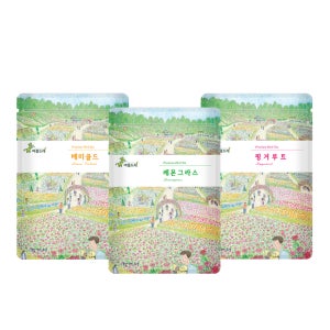 아름드레 친환경 삼각티백 허브차 25개입 50여종 / 루이보스 캐모마일 자스민 페퍼민트 보이차